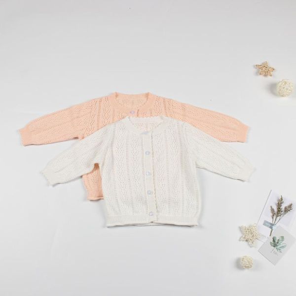 

jackets autumn infant girl cotton long sleeve coat clothing baby thin knitted born girls soft cardigan sweater, Blue;gray