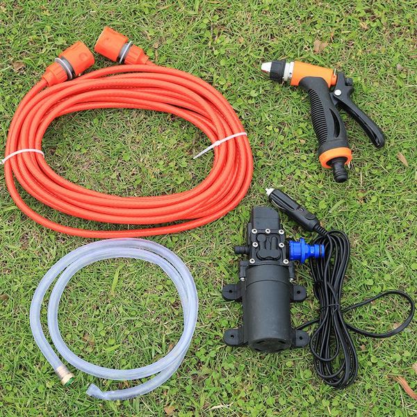 

water gun & snow foam lance 12v car washing machine portable high pressure washer multifunctional household electronic cleaning