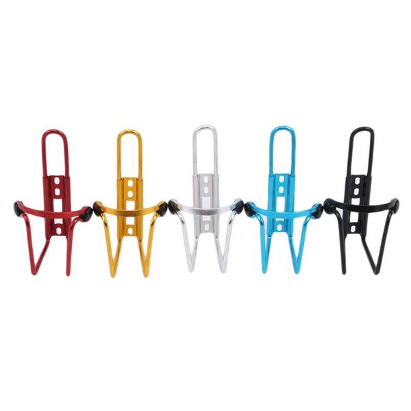 

bicycle water bottle holder aluminum alloy mountain bike can cage bracket cycling drink cup rack accessories bottles & cages