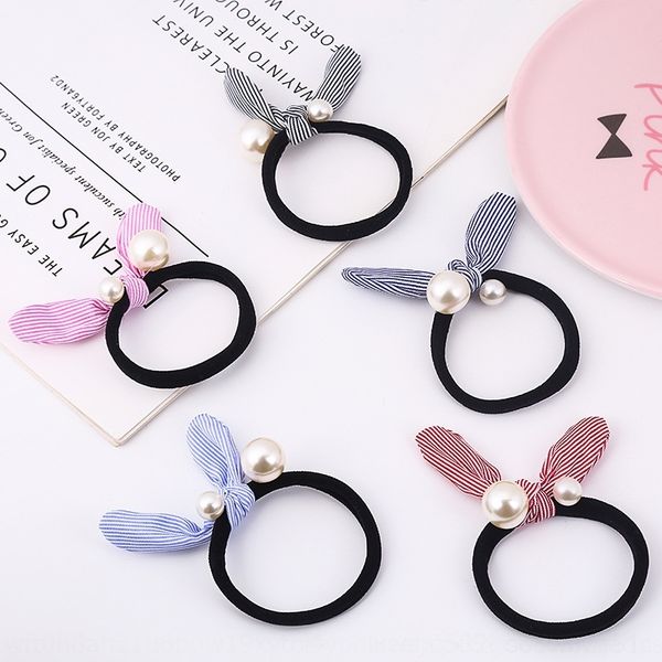 

eflS headdress bowknot butterfly rope children's circle korean lovely simple leather hair accessories hair rope accessories, Slivery;white