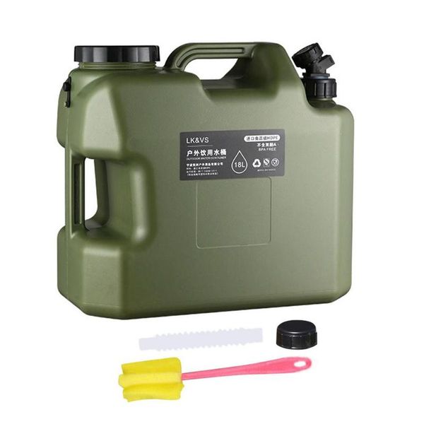 

hydration packs 18l outdoor cmmping picnic water bucket bags with faucet portable car driving tank canister container for hiking trecking