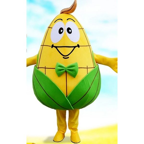 

corn mascot costumes halloween fancy party dress cartoon character carnival xmas easter advertising birthday party costume outfit, Red;yellow