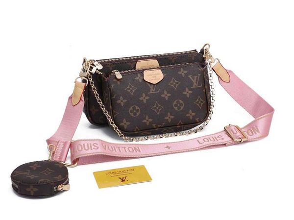 

3-piece set handbags women designers bags wallet handbag purse crossbody soho disco shoulder fringed messenger bag combination package 009