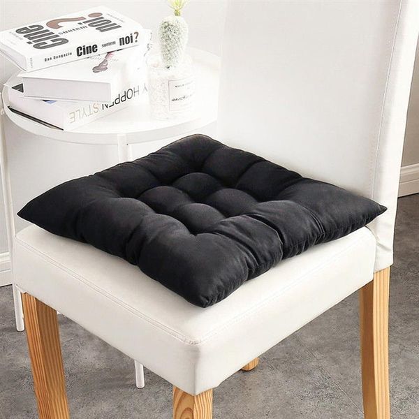 

cushion/decorative pillow square winter office bar chair cushion pad cotton thick dining seat pads garden floor home