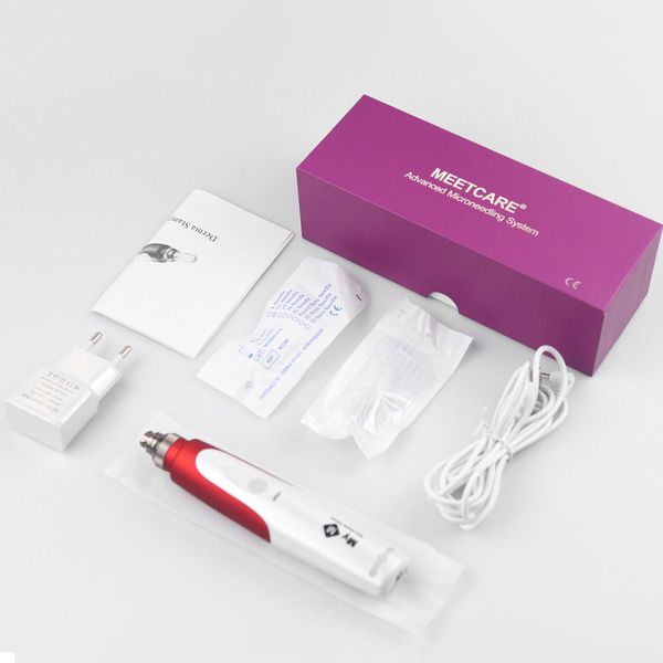 

ultima derma pen micro needle auto mesotherapy exfoliate shrink pores dermapen therapy mts beauty tool cartridge perfections