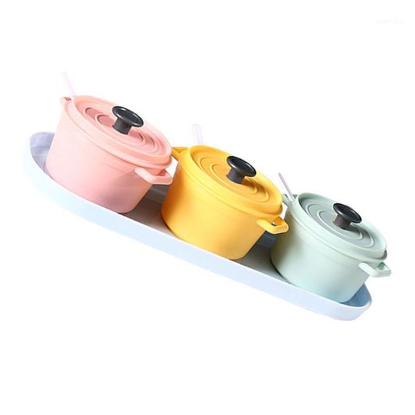 

storage bottles & jars 1 set household seasoning boxes condiment holders