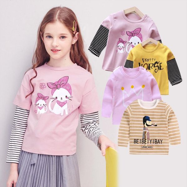 

autumn baby t shirt boys and girls tee cartoon children clothing long sleeve kids clothes, Blue