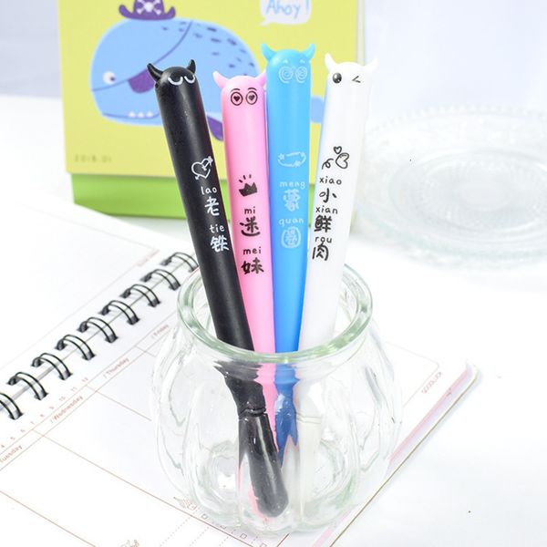

pens stationery creative animation cute little devil neutral cartoon water signature