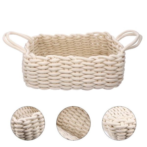 

cotton basket tableorganizing bin for toys foods sundries storage baskets