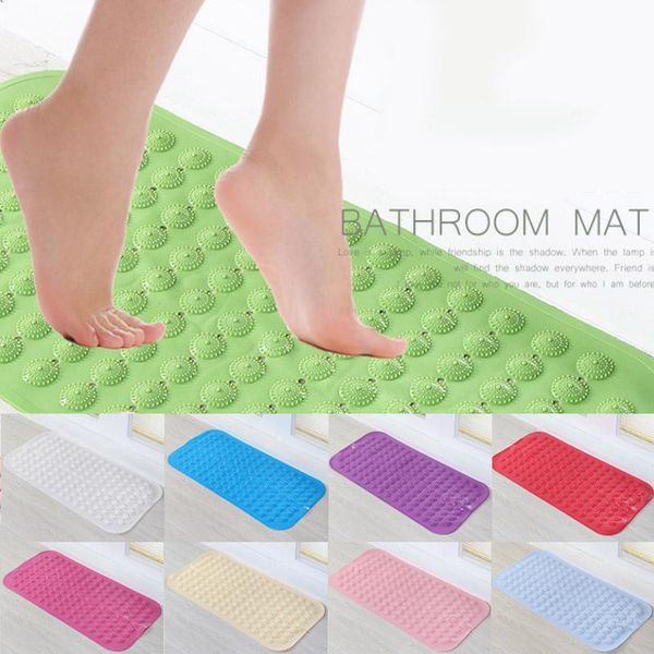 

bath mats 1pcs home mat massage pad toilet floor anti-skid bathtub carpet bathroom accessories absorbent washable rug
