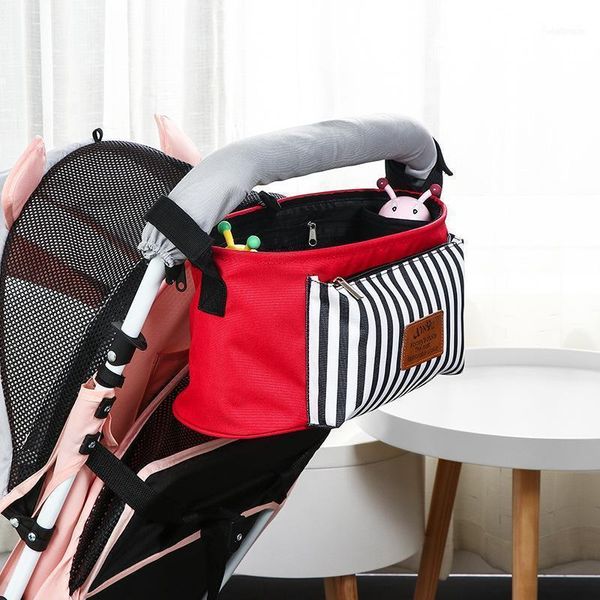 

stroller parts & accessories baby organizer bag mummy diaper hook carriage waterproof large capacity cart hanging1