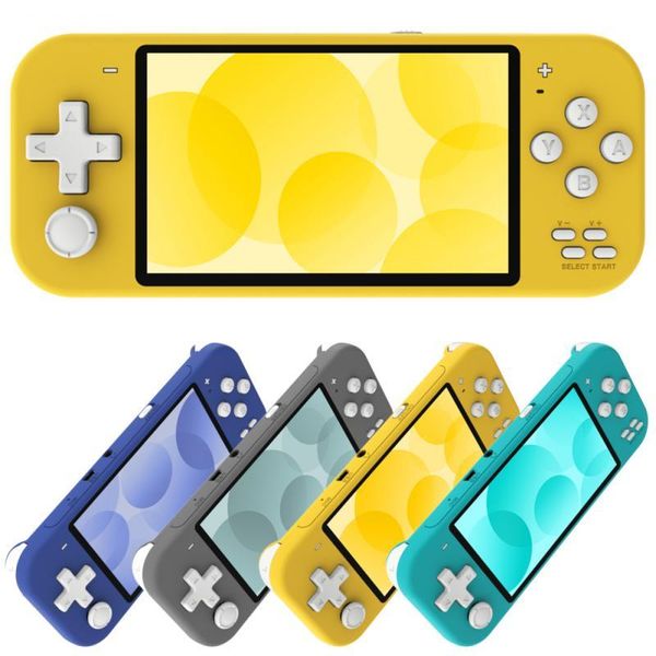 

portable game players 2021 x20 mini retro handheld player 4.3 inch screen 8gb dual open source system pocket video console
