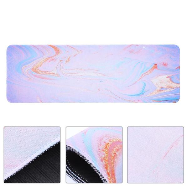 

mouse pads & wrist rests 1pc marbling pad anti-skid keyboard mat household rubber