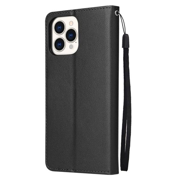 

luxury bus iness leather cases pu leather mobile case for 13 pro max black