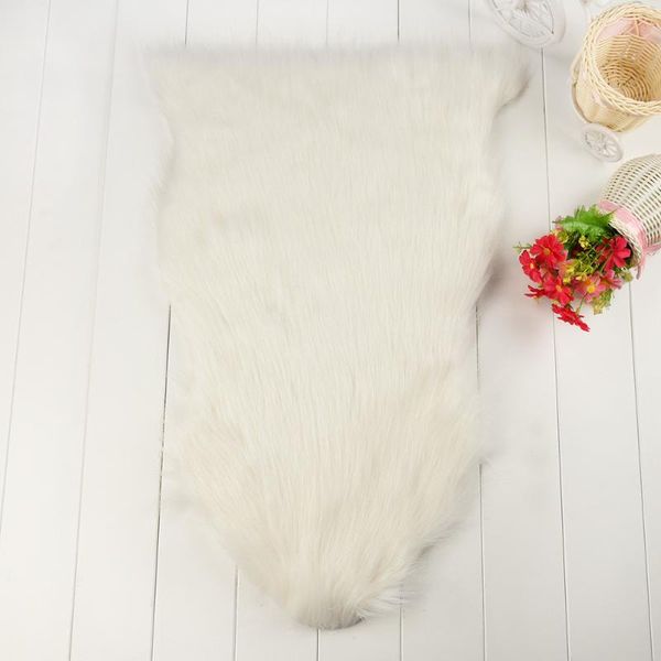 

soft rug chair cover artificial advanced fibers warm hairy carpet seat pad carpets