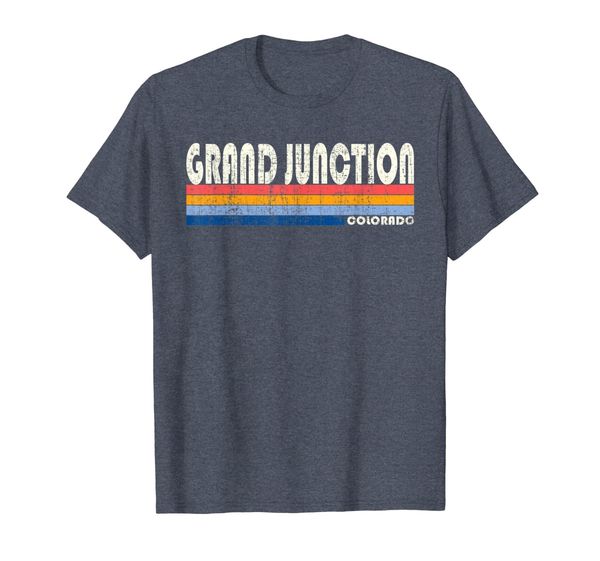 

Vintage 70s 80s Style Grand Junction CO T-Shirt, Mainly pictures