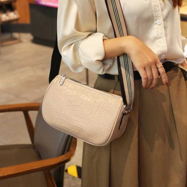 

luxury handbags fashion leather small 2021 korean version msenger dumpling layer cowhide single shoulder women's bag 88106
