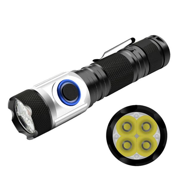 

multi-function tactical usb charging glare mini set bike front light #3l01 lights