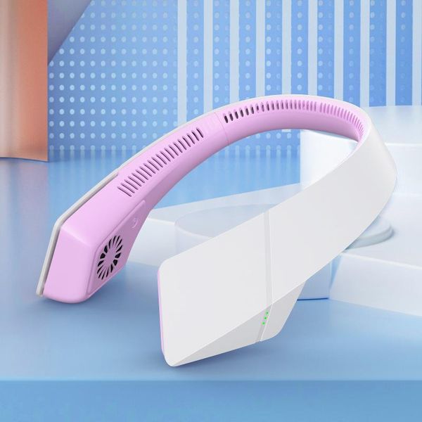 

neck fan, 2400mah, portable and lower noise strong headphone design for sport, office, outdoor, travel, etc. electric fans
