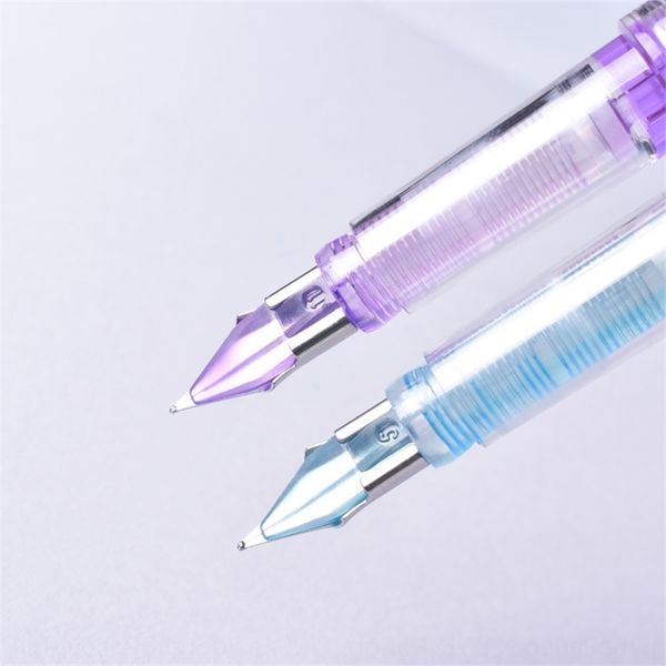 

Bkj peyton f10 transparent fountain pens demonstration ink peyton color f10 transparent demonstration color ink pen