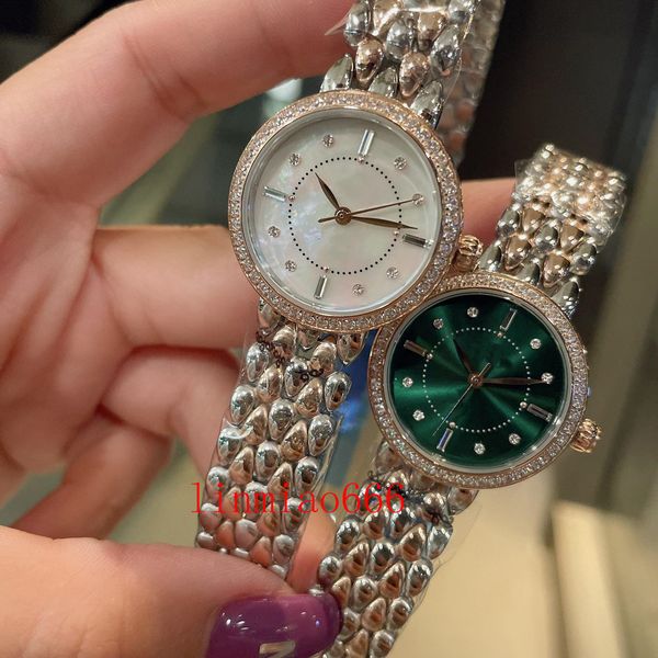 

lady watches ins style quartz movement sapphire mirror watch wristwatch 316 stainless steel band fashion design-watch 28 mm, Slivery;brown