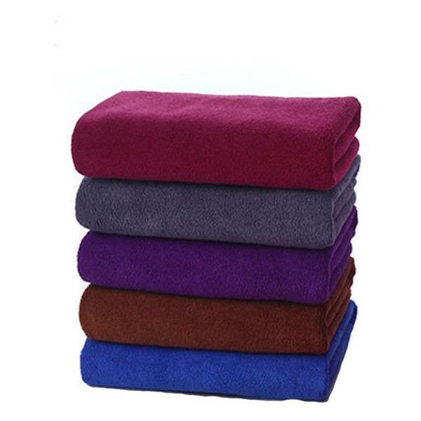 

towel 30*70 cm fabric soft skin hair shower water-absorption swimming spa women men car polyester beauty