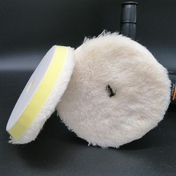 

care products 5/6 inch wool polishing pads buffing polisher for ro/da/ga car buffer