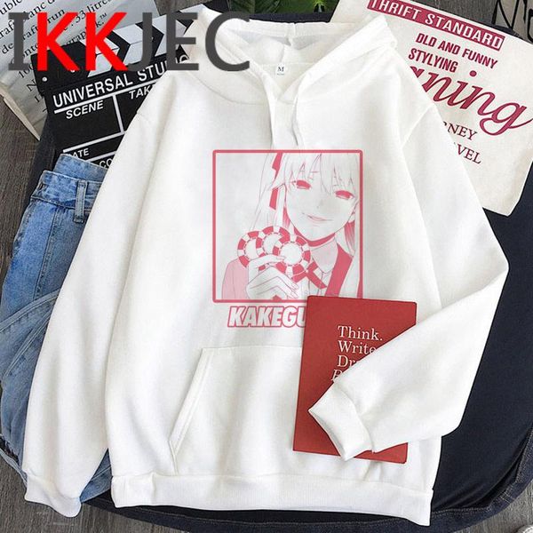

men's hoodies & sweatshirts kakegurui men oversized ulzzang plus size anime y2k aesthetic, Black