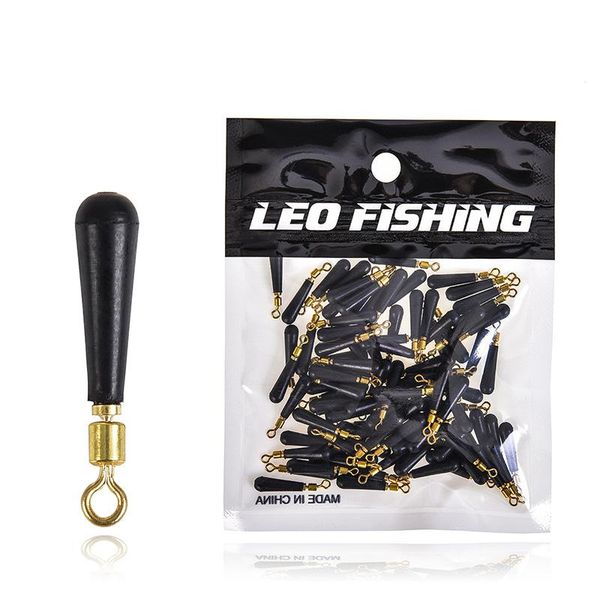 

100pcs/lot copper head fishing gear block rotation drift floats rubber bobber float seat rest accessories and tools
