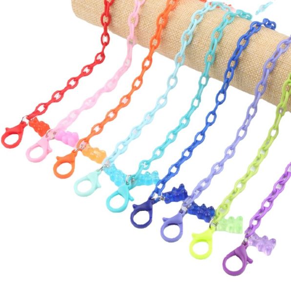 

acrylic eyewear chain retro hanging neck children's anti slip rope