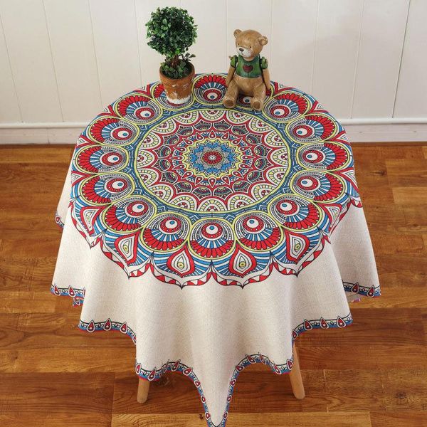 

table cloth linen printing tablecloth bar restaurant household and dyeing cover towel coffee
