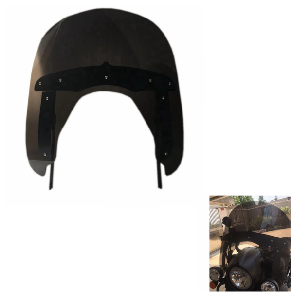 

motorcycle windshield wind guide plate for india black horse length 320mm 350mm 2014, 2021, 2021