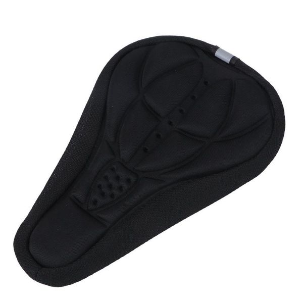 

bike saddles comfy cycling pad seat saddle cover 3d cushion (black)