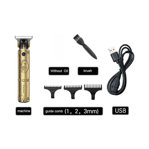 

hair scissors men's clipper electric trimmer cordless shaver usb rechargeable 0mm adjustable barber cutting machine