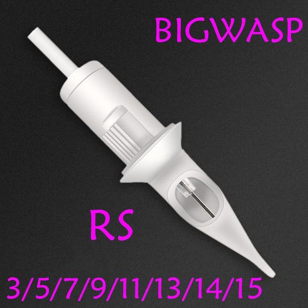 

tattoo needles 2021 bigwasp standard cartridge needle round liner white 1001rl 1201rl 20pcs/box