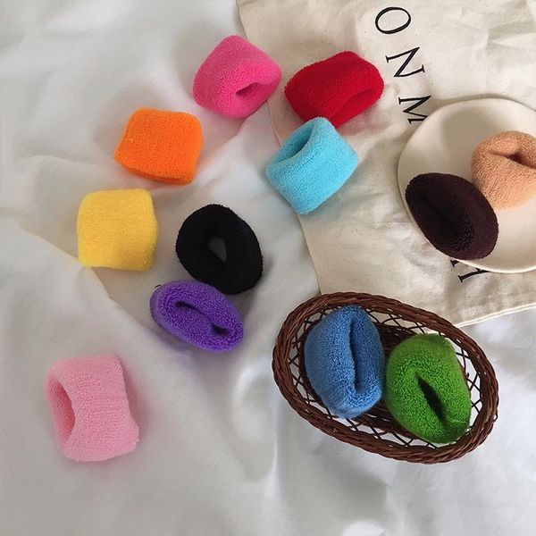 

hair accessories lovely party headband wide edge towel circle seamless retro knitted rope leather band women's headdress, Slivery;white