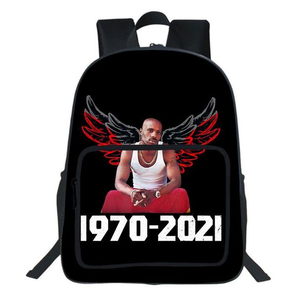 

backpack rapper dmx mochila boys school bag teens girl storage travel bags children rucksack 16 inches