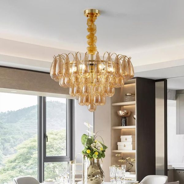 

modern crystal chandelier for living room round hanging lamp home indoor lighting luxury gold cristal lustre chandeliers