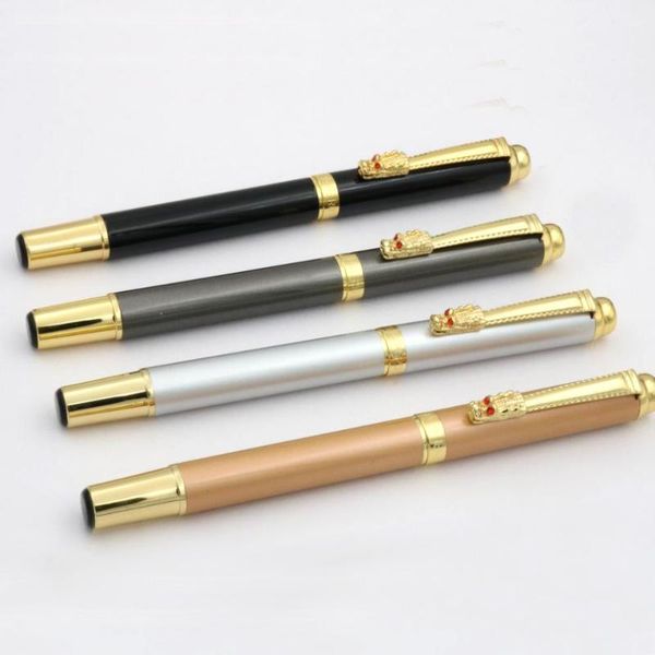 

office hold chinese classic dragon metal gift fountain pen pens