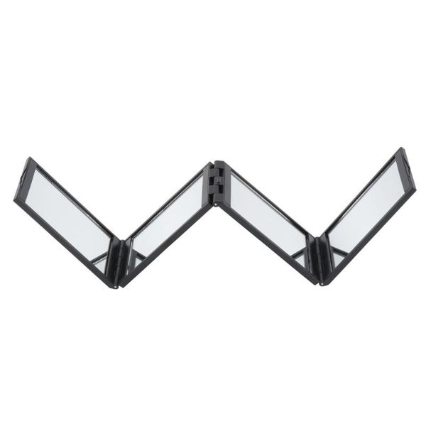 

compact mirrors 1pc hairdressing mirror portable 360 dead angle all sides foldable makeup