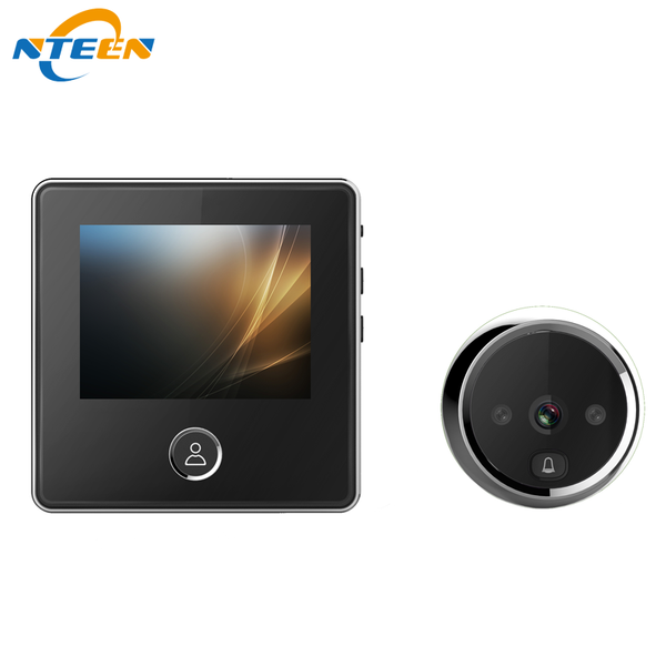 

doorbells nteen 2.8 inch lcd display electronic camera doorbell smart digital door viewer bell night vision peephole po for home