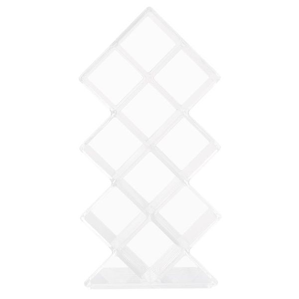 

1pc creative desklipstick box home display stand transparent storage boxes & bins