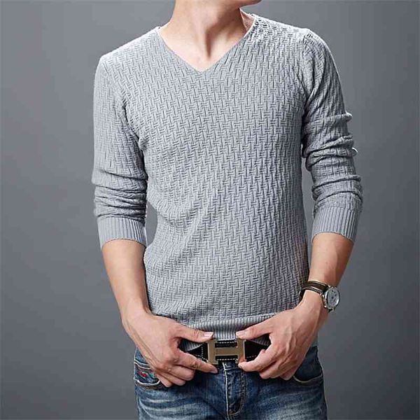

men's sweaters sweatshirt autumn korean pullover v-neck slim size long sleeve solid color bottomed sweater fashion zrn4, White;black