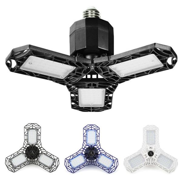 

bulbs led garage light e27 ac85-265v deformation adjustable angle high bay industrial for workshop