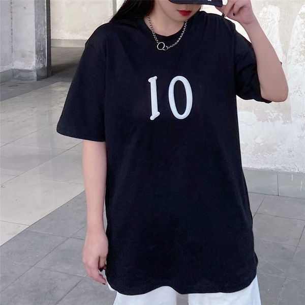 

fashion mens t shirts stylist summer embroider tshirts men women couples hight quality short sleeve tee, White;black