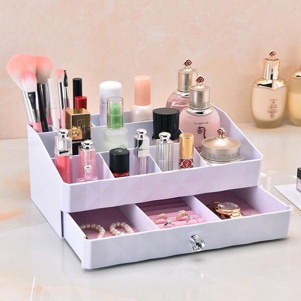 

storage box, jewelry plastic home women's drawer-style compartment makeup deskfinishing japanese-style jjrcx