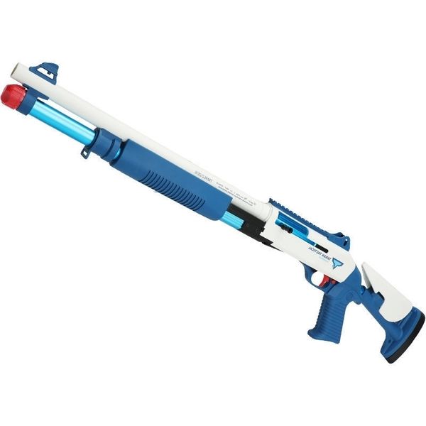 

69udl xm1014 black gold shell throwing soft sun simulation boy toy alloy model