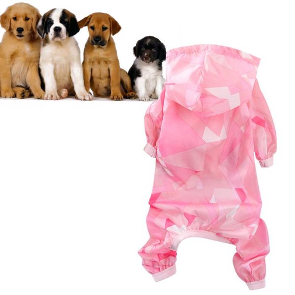 

cat costumes summer fashion cool pet clothes thin sun protection clothing for dog jumpsuit puppy costume hooded apparel - size