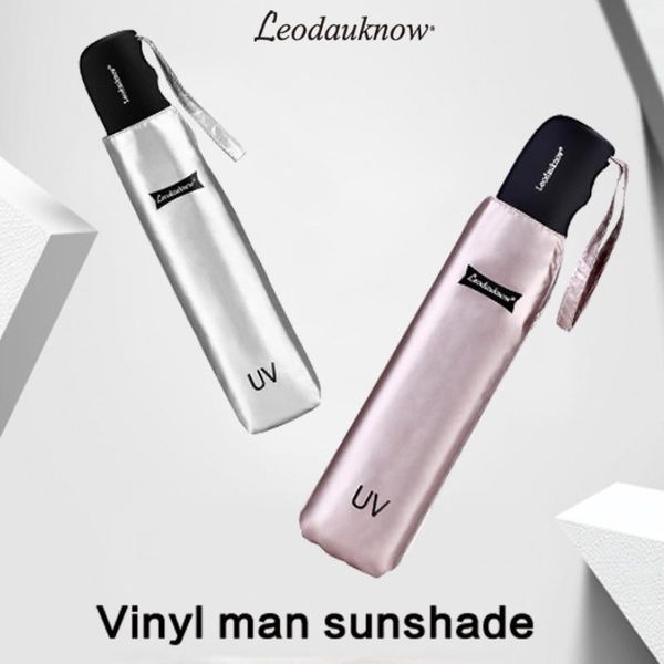 

umbrellas leodauknow uv summer umbrella parasol men's business oversize double fold 10k wind protection