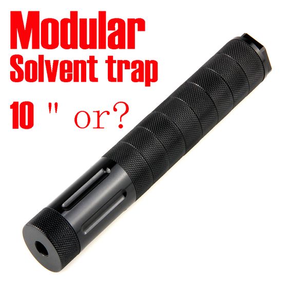 Modular Solvent Trap 10 inch Car Fuel Filter 1 2-28 9mm for NaPa 4003 1.375x24 Black Screw Cone Cups 5 8-24